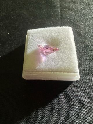 Safira Rosa/Roxa Princesa Lapidação