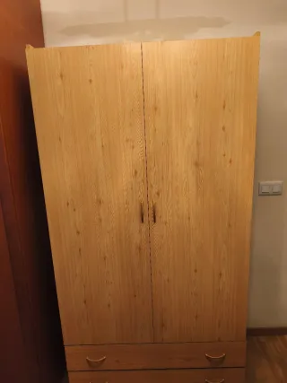 Armario de madera de 1×1'90