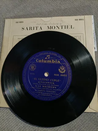 Lote 2 Vinilos Sarita Montiel El Último Cuplé