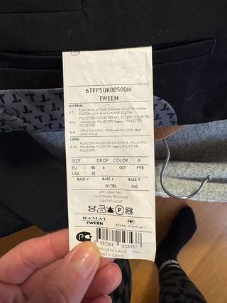 Traje TWEEN Negro Chico