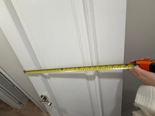 Puerta lacada en blanco