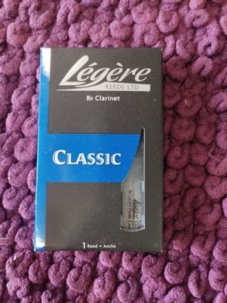 (Nueva) Caña Clarinete Legere Classic Series N.2