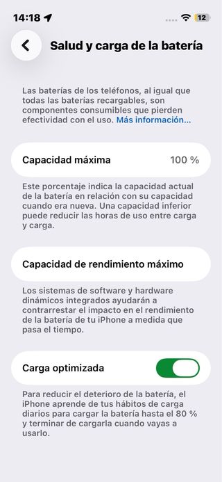 iPhone 13 mini batteria 100% Apple