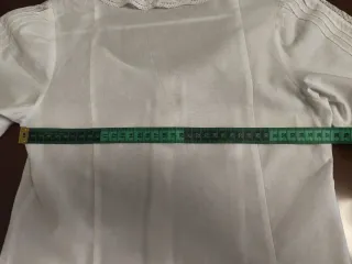 Mantón Fallera Niña Blanco