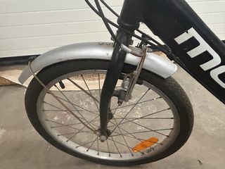 Bicicleta Moma Plegable con Cesta