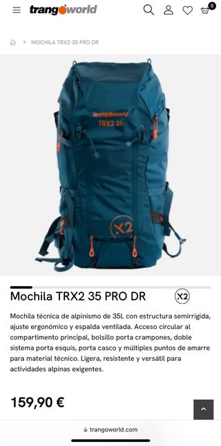 Mochila Trangoworld TRX2 35L Pro DR