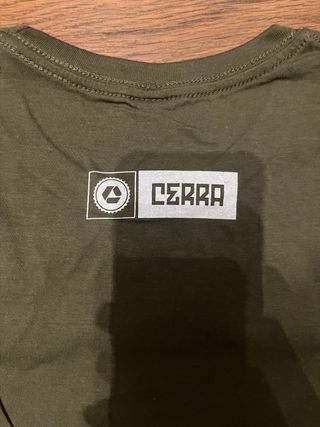 Camiseta Roly Verde Militar Logo