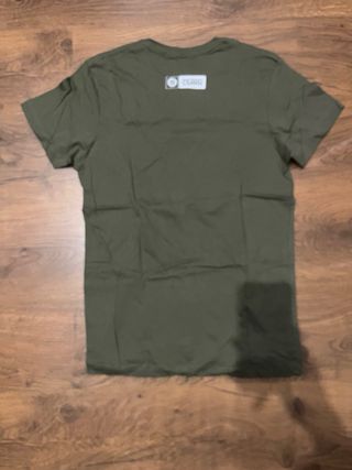 Camiseta Roly Verde Militar Logo