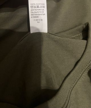 Camiseta Roly Verde Militar Logo