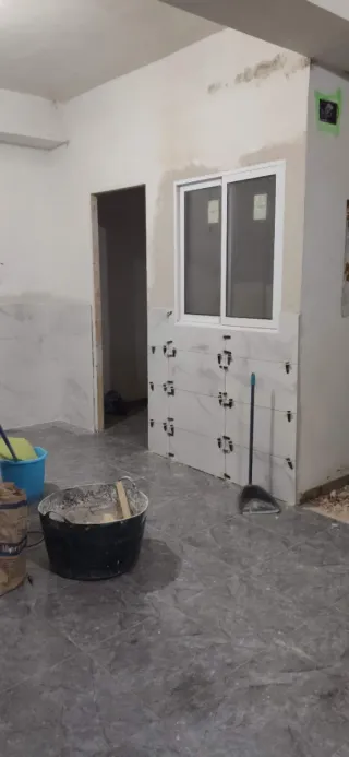 Reformas en general cambiar baneras por plato