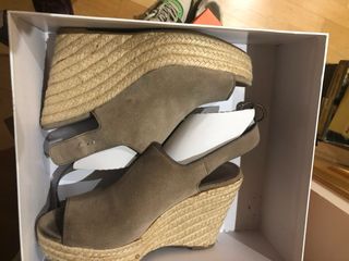 Sandalias Bimba y Lola Piel Serraje Talla 38