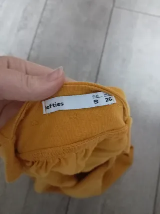 Vestido amarillo Lefties con bolsillos