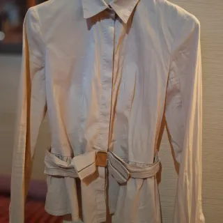 Camicia Elisabetta Franchi Beige