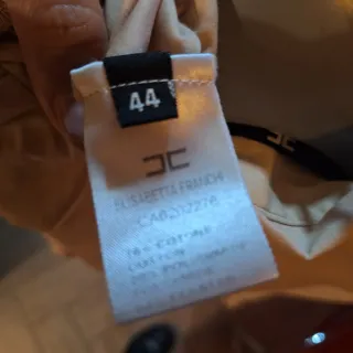 Camicia Elisabetta Franchi Beige