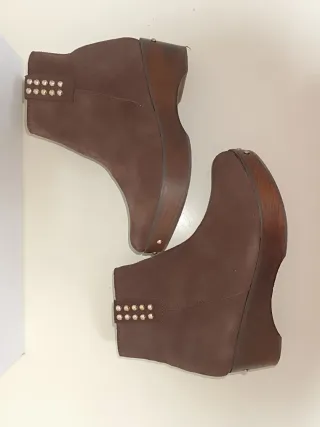 Botín madera Confetti