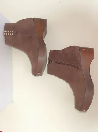 Botín madera Confetti