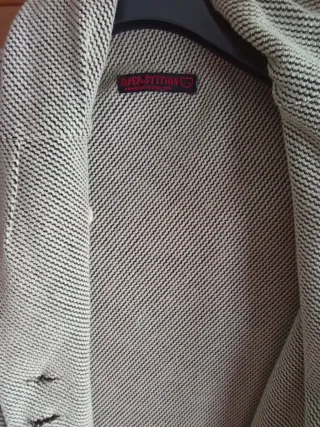 Poncho vintage mujer talla única