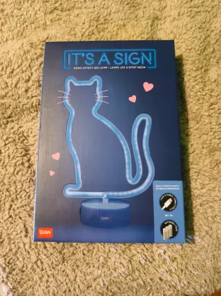 LEGAMI Lampada LED Gatto Neon