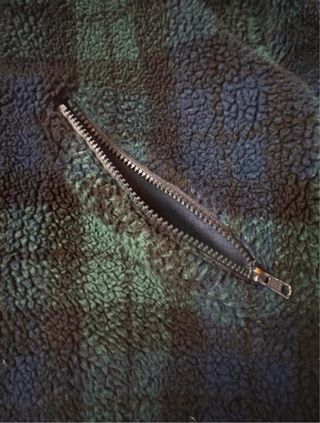 Chaqueta polar Lacoste cuadros