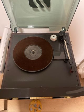 Tocadiscos MUSE MT-110 CD Radio Negro/Dorado