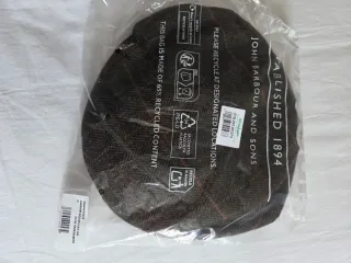 Gorra Barbour Wilkin Marrón Cuadros Talla M