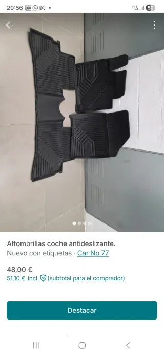 Alfombrillas Goma Kia Sportage Automático