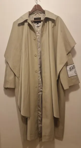 Gabardina Zara Harvard Beige