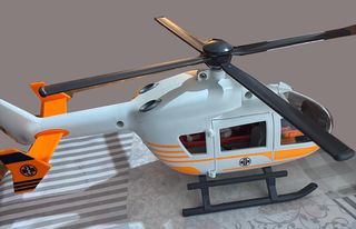 Hospital Playmobil con Vehículos