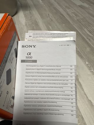 Sony Alpha 5000 Cámara Digital