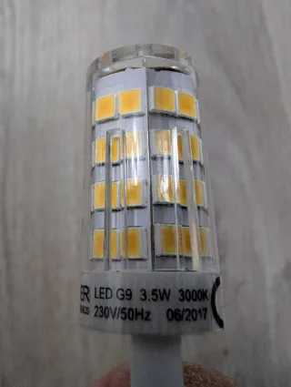 Lámpara LED de techo moderna (incluye 2 lamparas)