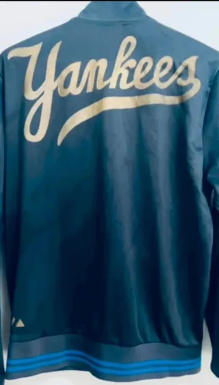 Chaqueta Yankees World Series Negra y Azul
