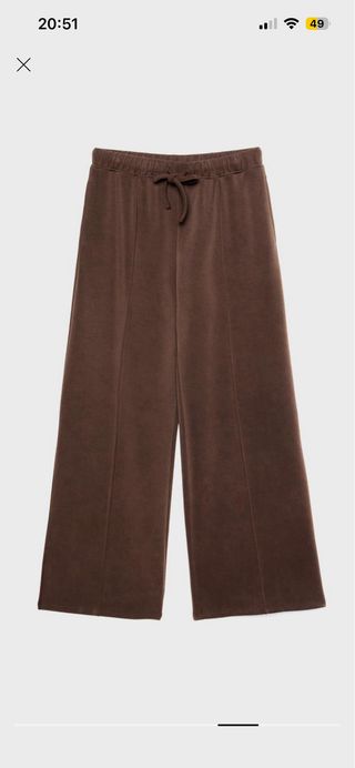 Pantalón Stradivarius marrón nuevo con etiqueta