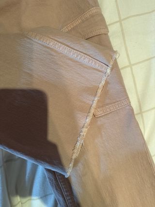 Pantalones cargo rosas de campana