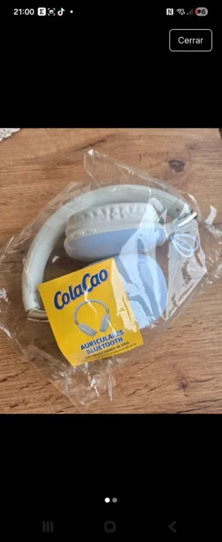 Auriculares Bluetooth ColaCao con Luces