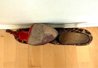 Botines Christian Louboutin Animal Print