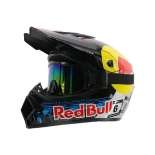 OFERTA !! Casco Motocross Red Bull + Gafas (Nuevo)