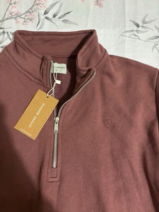 Sudadera Alvaro Moreno Hombre Morado