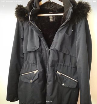 Chaqueta de invierno TRF negra