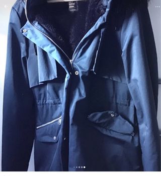 Chaqueta de invierno TRF negra