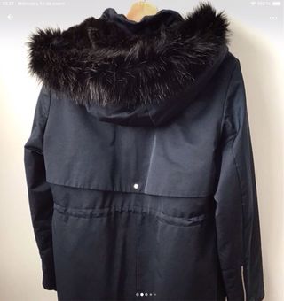 Chaqueta de invierno TRF negra