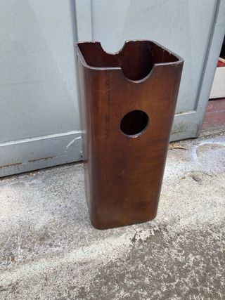 Portaombrelli design anni 50 legno