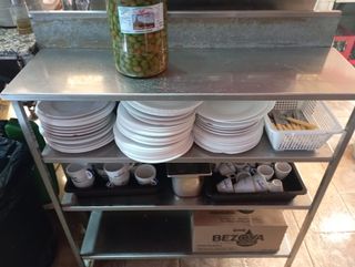 Estantería Hostelería Acero Inox 4 Niveles