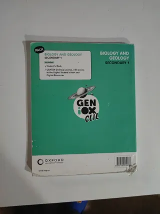 Biology & Geology 1º ESO. Student's book. GENiOX