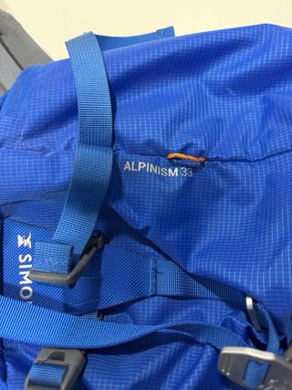 Mochila Simond Alpinism 33L Montaña NUEVA