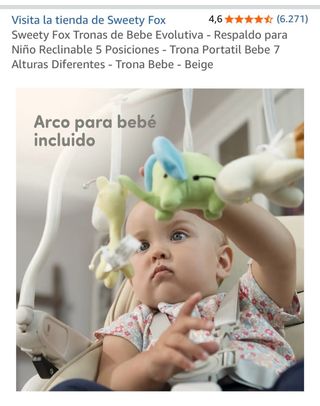 Trona evolutiva Sweet Baby Fox