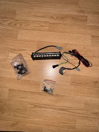 Barra LED Moto/Quad + Accesorios