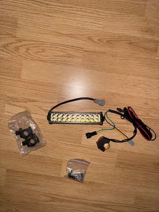 Barra LED Moto/Quad + Accesorios