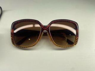 Gafas de sol Gucci degradadas extragrandes