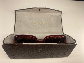Gafas de sol Gucci degradadas extragrandes