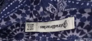 Falda estampada de mujer